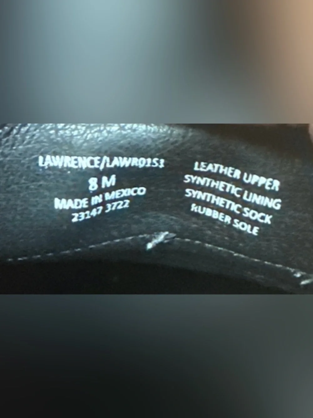 Steve Madden Lawrence Black Leather Chunky Lug Sole Loafers Size 8M - Picture 5 of 5